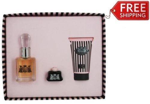 Juicy Couture Eau De Parfum 3 Pc Gift Set Brand New in box