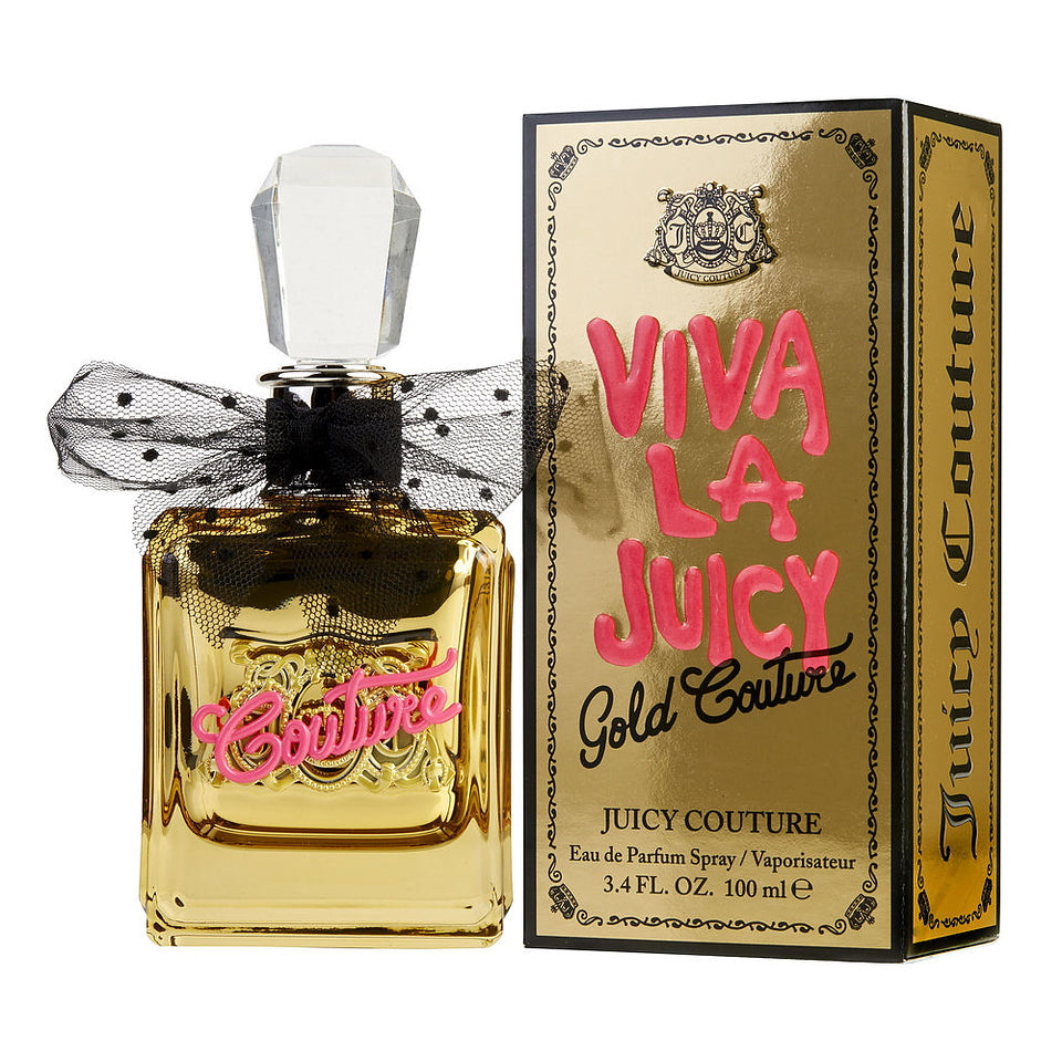 Viva La Juicy Gold Couture by Juicy Couture Eau de Parfum 3.4 oz / 100 ml For Women