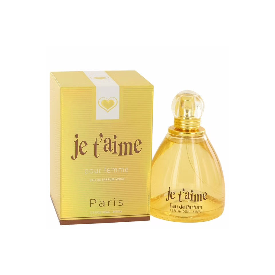 Je T'aime Pour Femme 3.3 oz / 100 ml Eau De Parfum Spray for Women