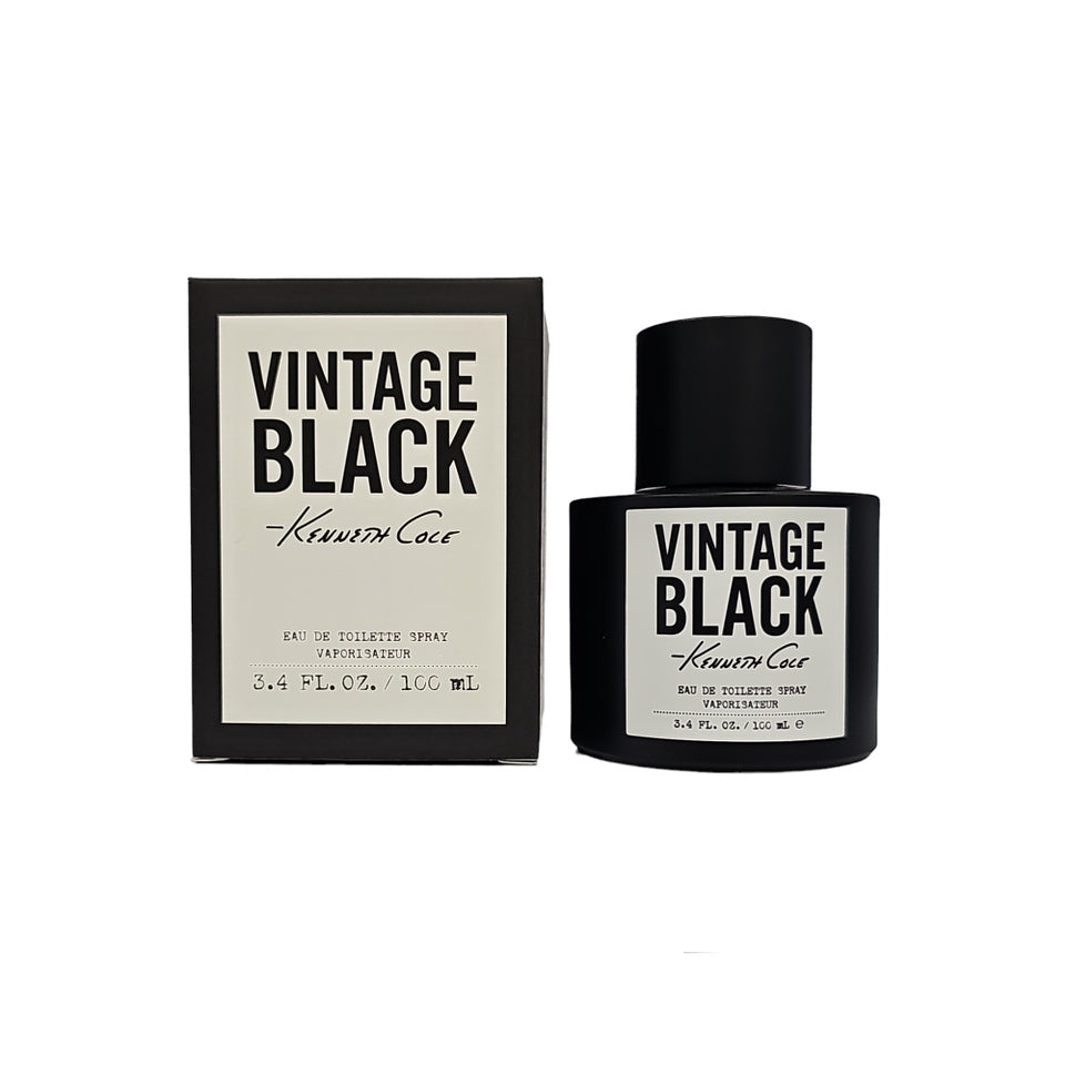 Kenneth Cole Vintage Black 3.4oz / 100ml Eau de Toilette Spray Bottle