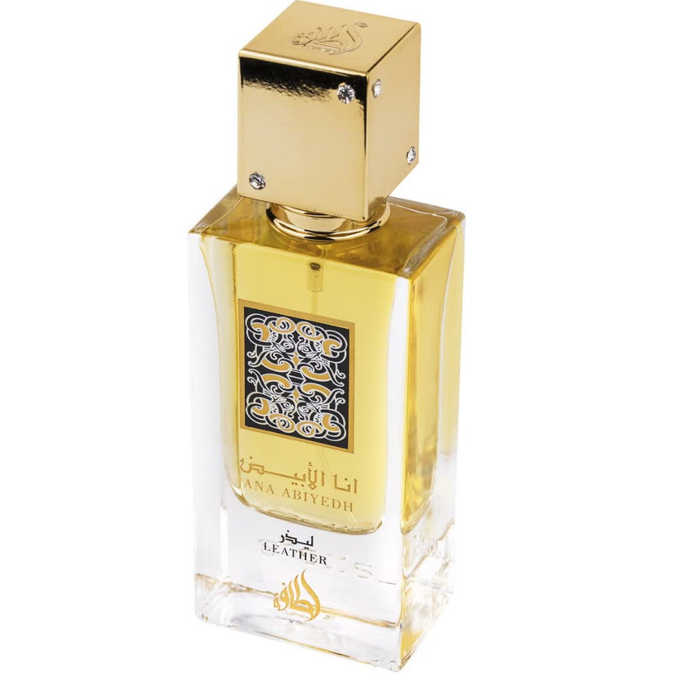 Lattafa Ana Abiyedh I Am White (Leather) Eau De Parfum Spray 2.04 oz / 60 ml (Unisex)