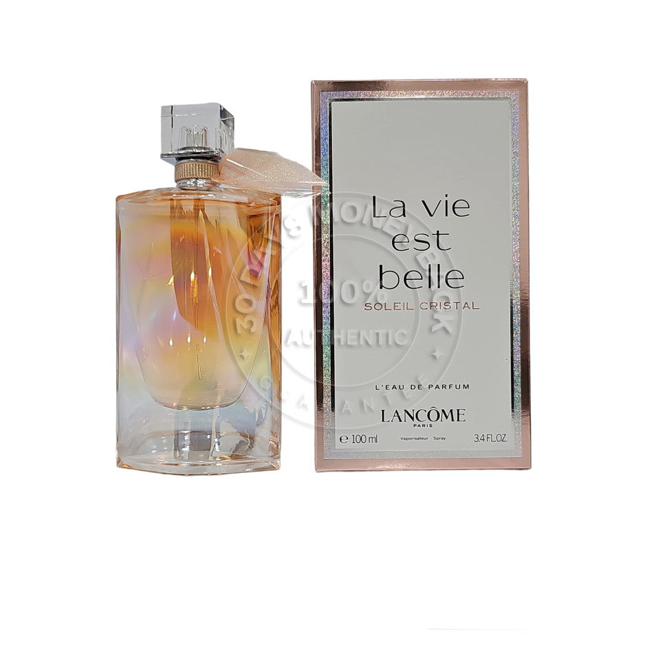 La Vie Est Belle Soleil Cristal Eau De Parfum 3.4 Oz Lancome Women's Perfume