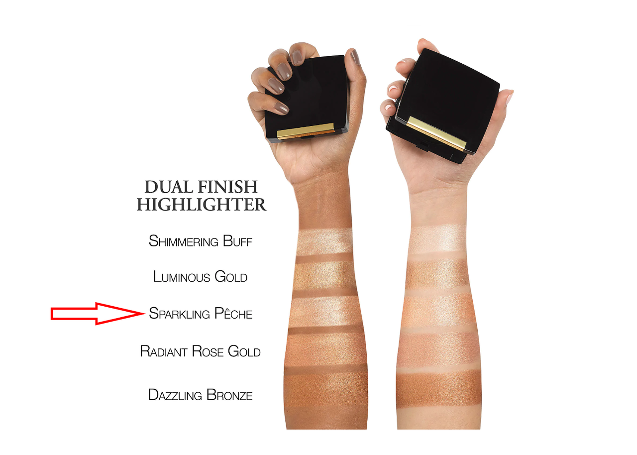 Lancome Dual Finish Highlighter 05 Sparkling Peche 5.2 g / 0.18 oz