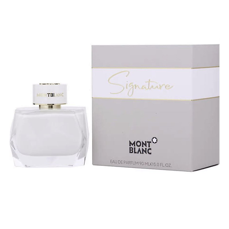 Mont Blanc Signature EDP 3.0 oz / 90 ml Spray For Women (Not Sealed)