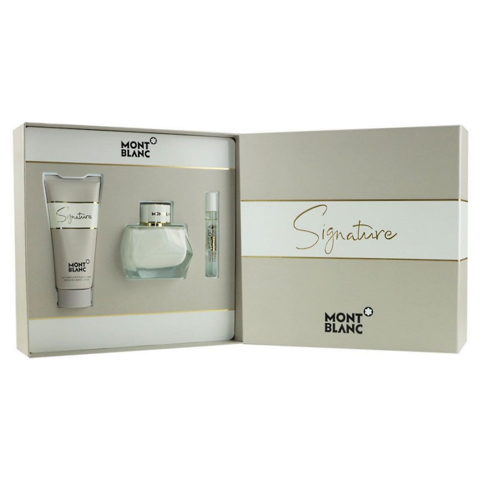 Mont Blanc Signature Eau de Parfum 3PCS Gift Set For Women