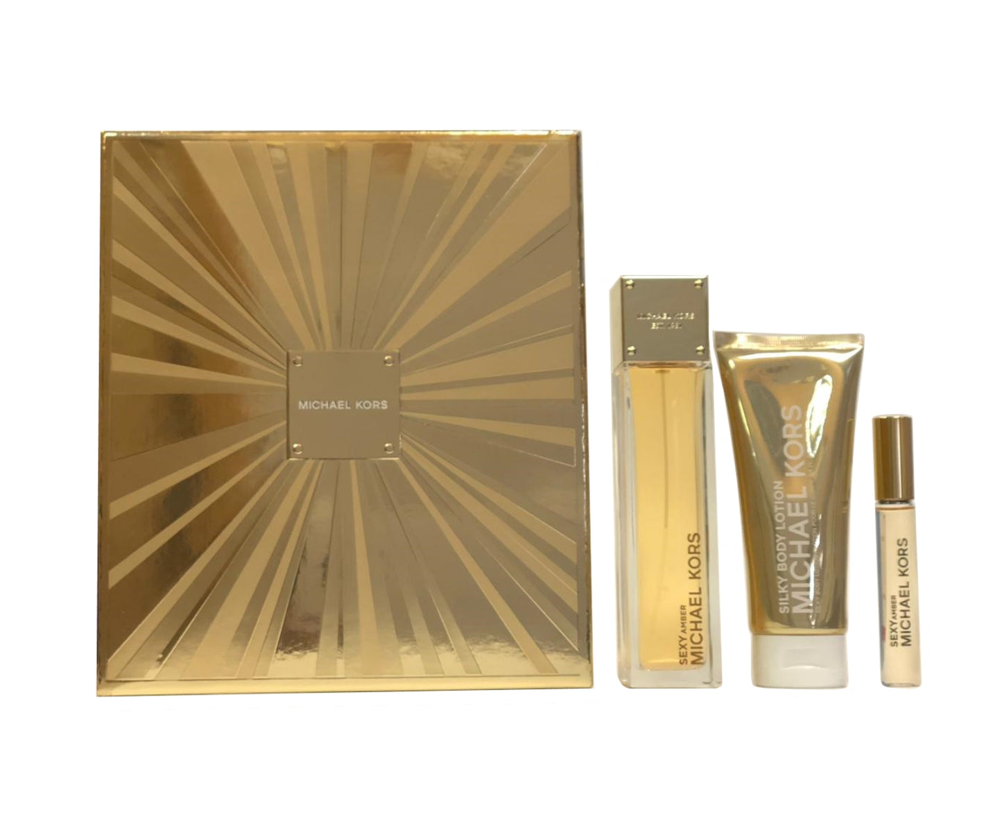 Michael Kors Sexy Amber 3 Pcs Gift Set For Women