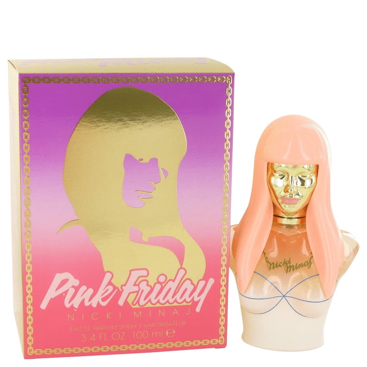 Nicki Minaj Pink Friday Eau de Parfum Spray for Women 3.4 oz/ 100 ml