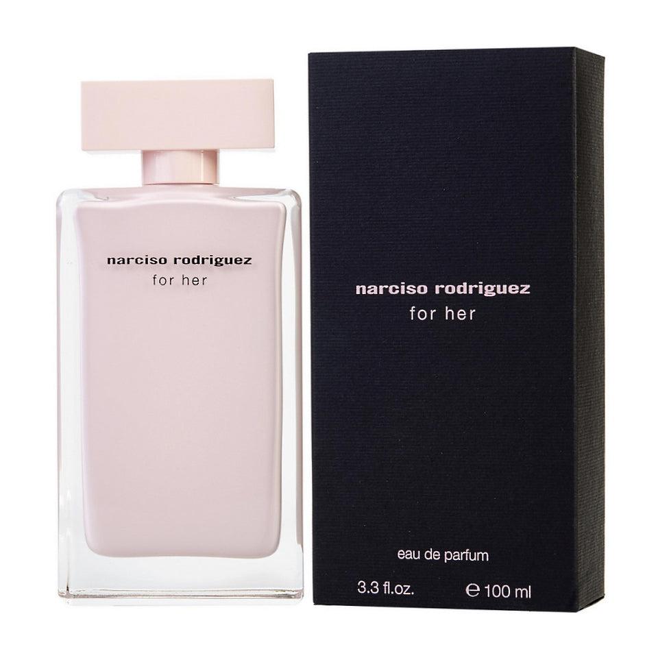 Narciso Rodriguez For Her 3.3 oz / 100 ml EDP Spray (Not Sealed)