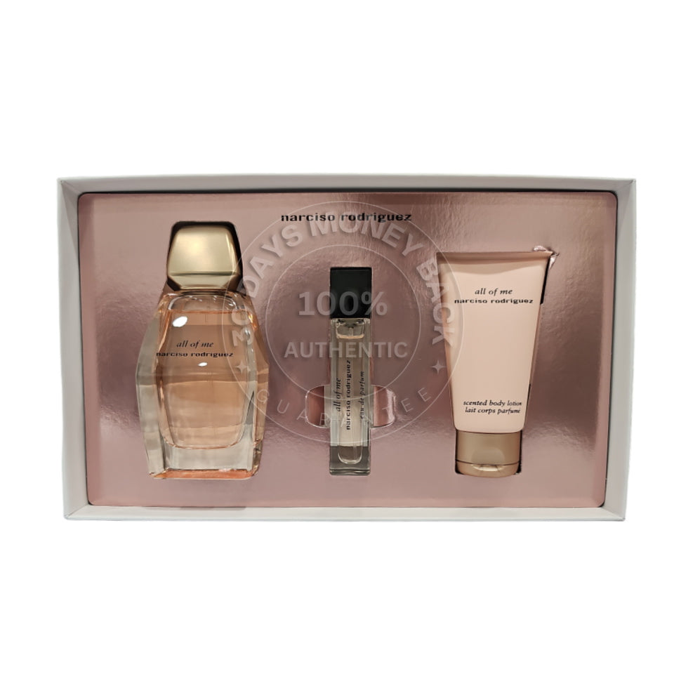 Narciso Rodriguez All Of Me Eau De Parfum 3 Pc Gift Set For Women