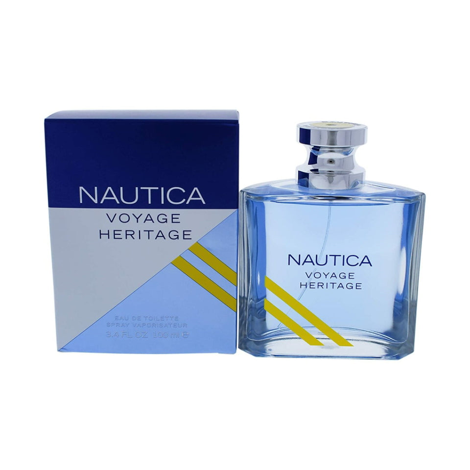 Nautica Voyage Heritage Eau De Toilette 3.3 oz/ 100 ml Spray For Men