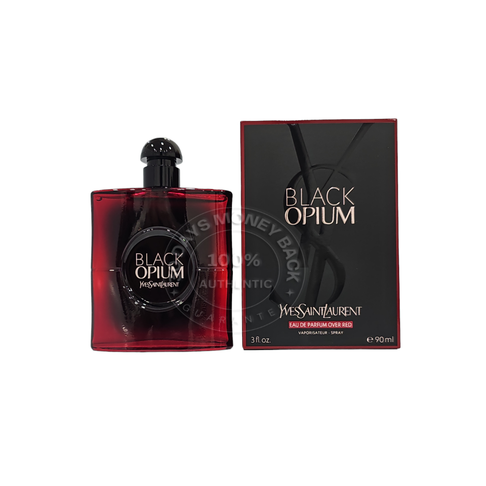 YSL Black Opium Over Red EDP 3.0 oz / 100 ml Spray - Not Sealed