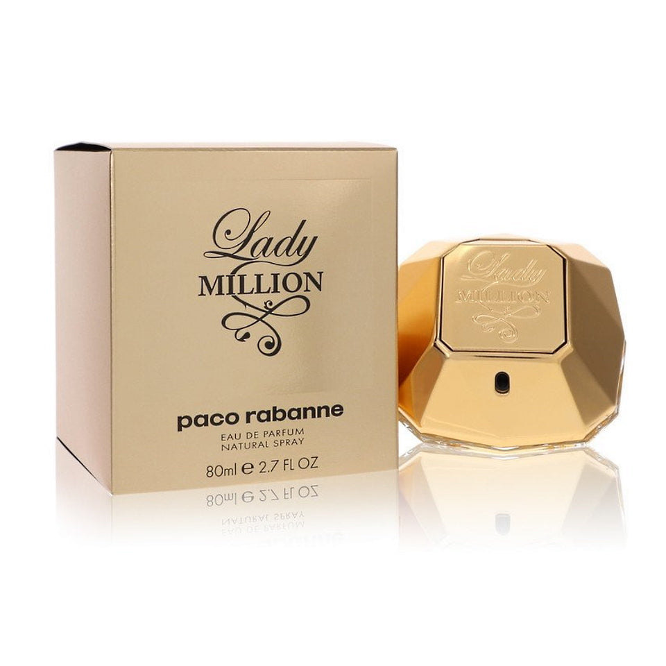 Paco Rabanne Lady Million Eau De Parfum 2.7 oz / 80 ml Spray For Women