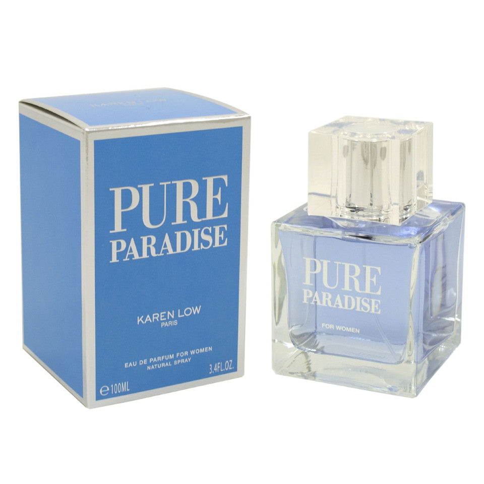 Pure Paradise by Karen Low, 3.4 oz Eau de Parfum Spray for Women