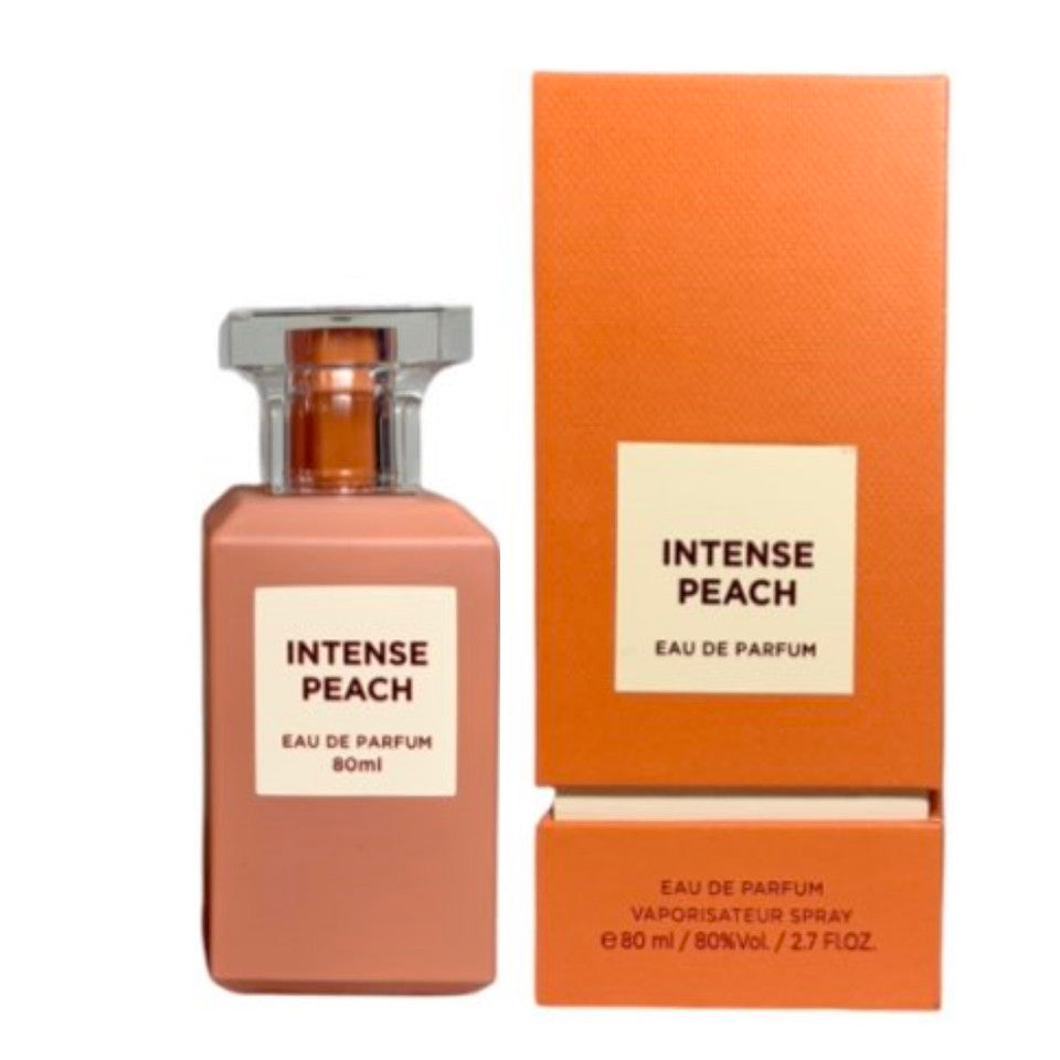 Intense Peach by Fragrance World 2.7 oz / 80 ml Eau De Parfum Spray For Women
