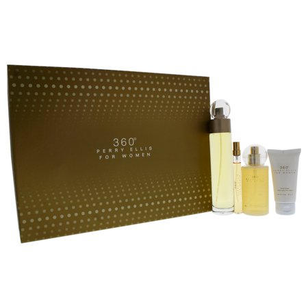 Perry Ellis 360 Women's Eau De Toilette 4 PCS Gift Set
