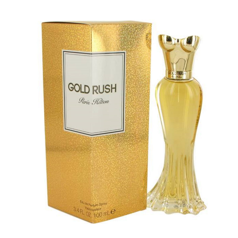 Gold Rush by Paris Hilton, 3.4 oz Eau De Parfum Spray for Women
