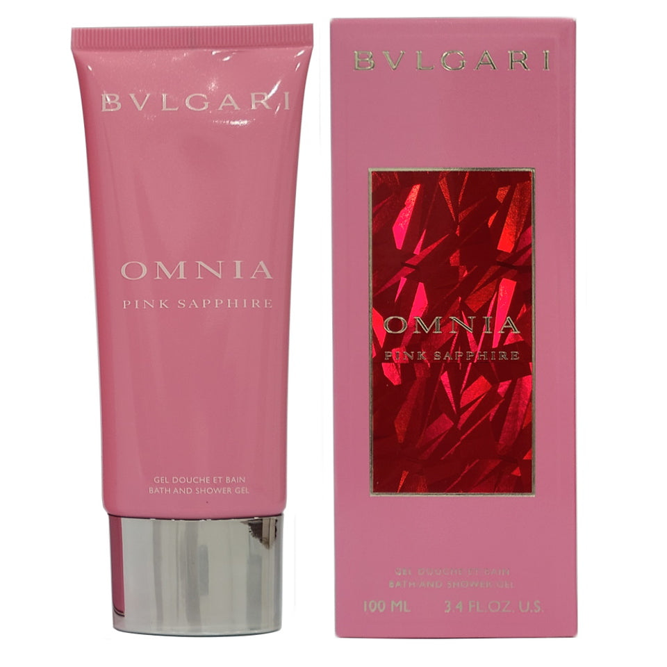 Bvlgari Omnia Pink Sapphire 3.4 oz / 100 ml Bath and Shower Gel
