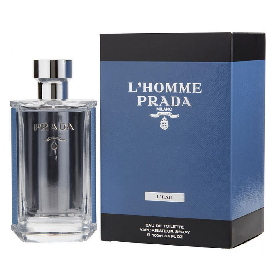 Prada L'Homme L'eau by Prada Eau De Toilette Spray 3.4 oz for Men