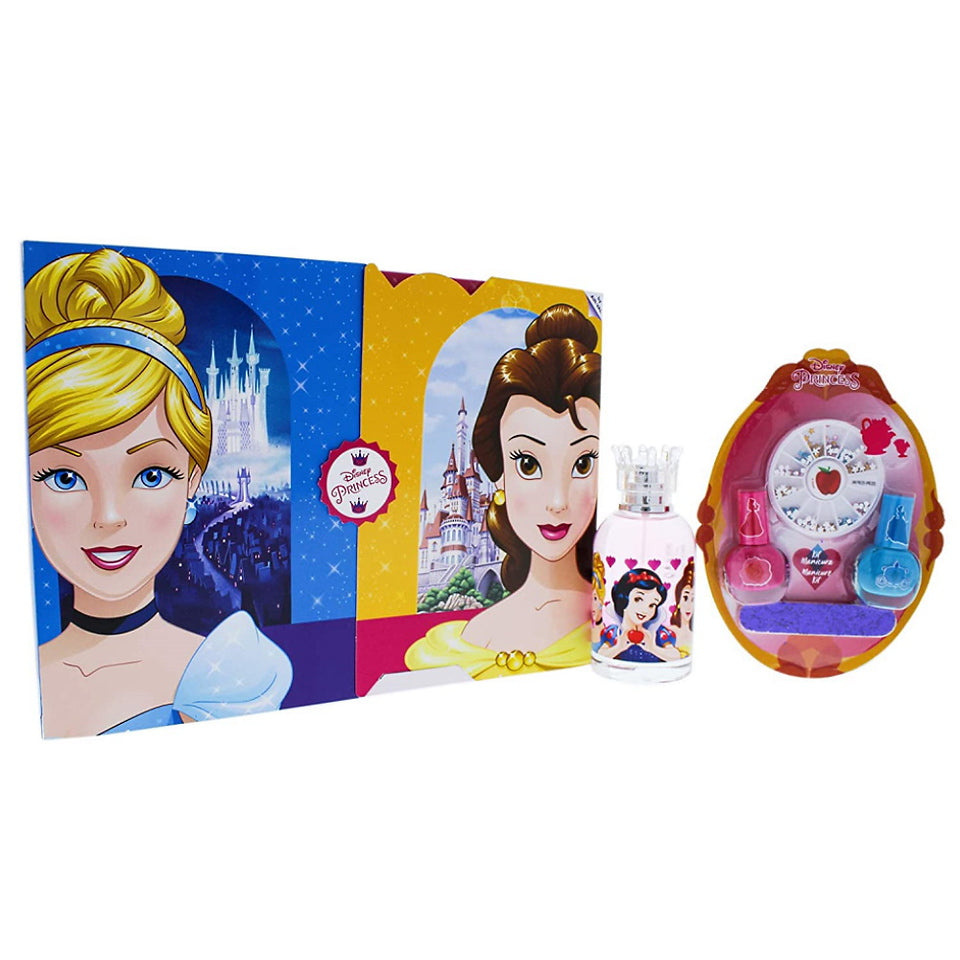 Disney Princess Eau de toilette 3.4 oz / 100 ml + Manicure Kit Gift Set