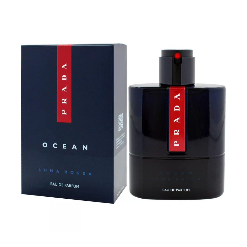 Prada Luna Rossa Ocean 3.4 oz EDP Spray For Men Damaged Box