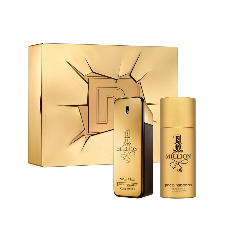 Paco Rabanne 1 Million EDT 2 PC Gift Set For Men
