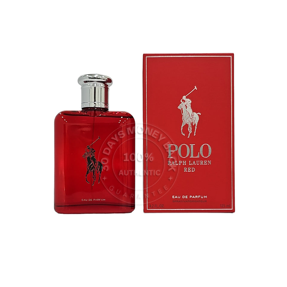 Polo Red by Ralph Lauren Eau De Parfum Spray 4.2 oz for Men