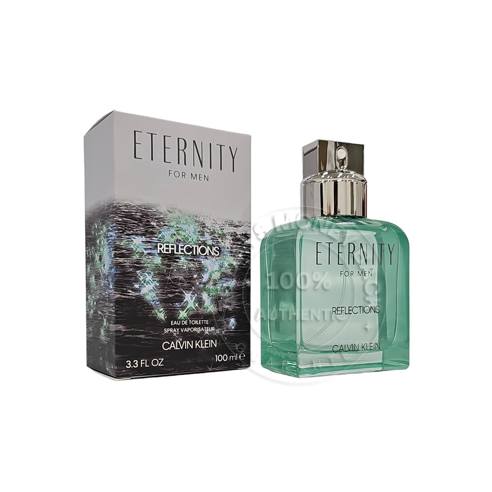 Eternity Reflections by Calvin Klein 3.4 oz / 100 ml EDT For Men
