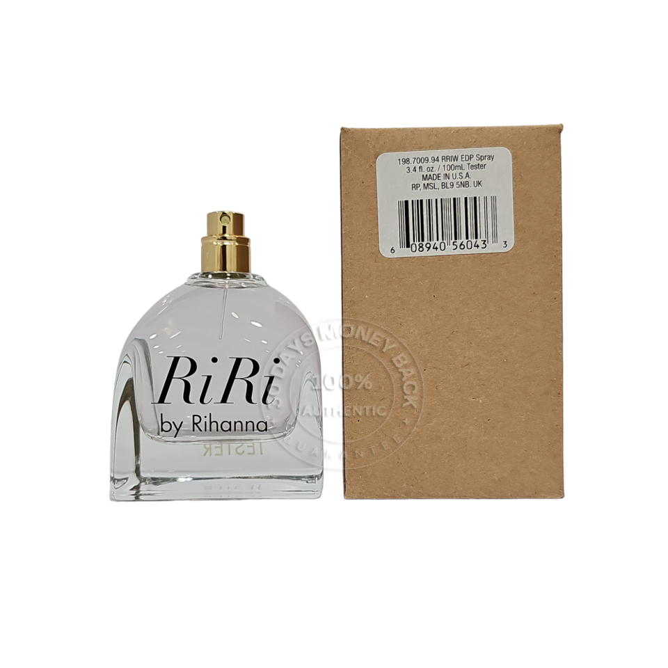 RiRi By Rihanna 3.4 oz / 100 ml EDP Women's Spray (Brown Box )