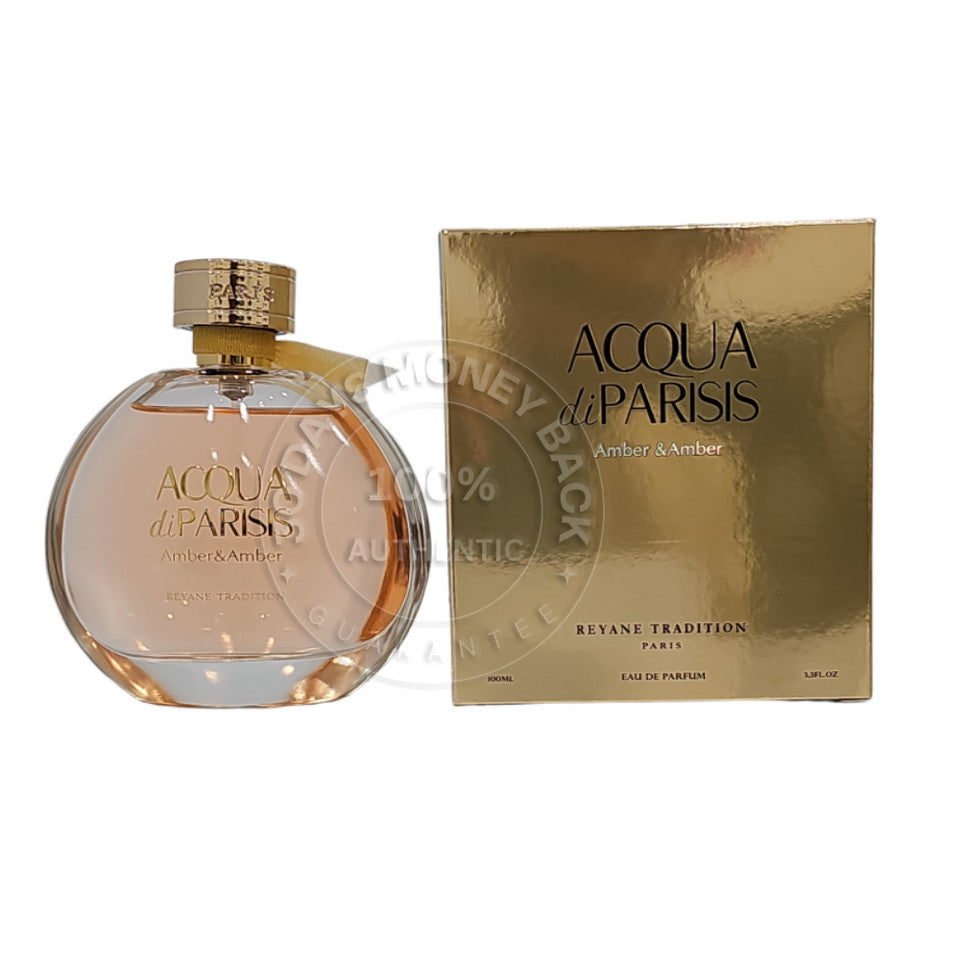 Reyane Tradition Acqua Di Parisis Amber & Amber Women EDP Spray 3.3 oz / 100 ml