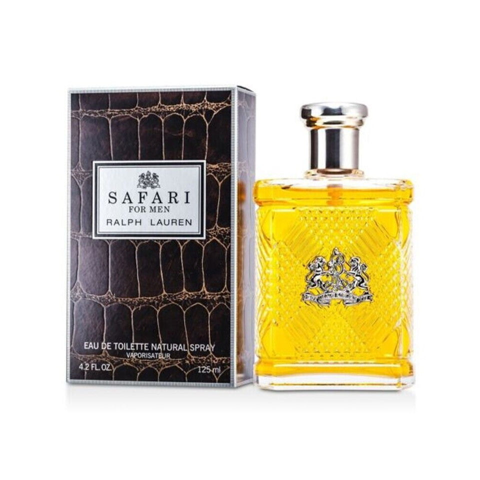 Ralph Lauren Safari Eau De Toilette For Men 4.2 oz / 125 ml Spray