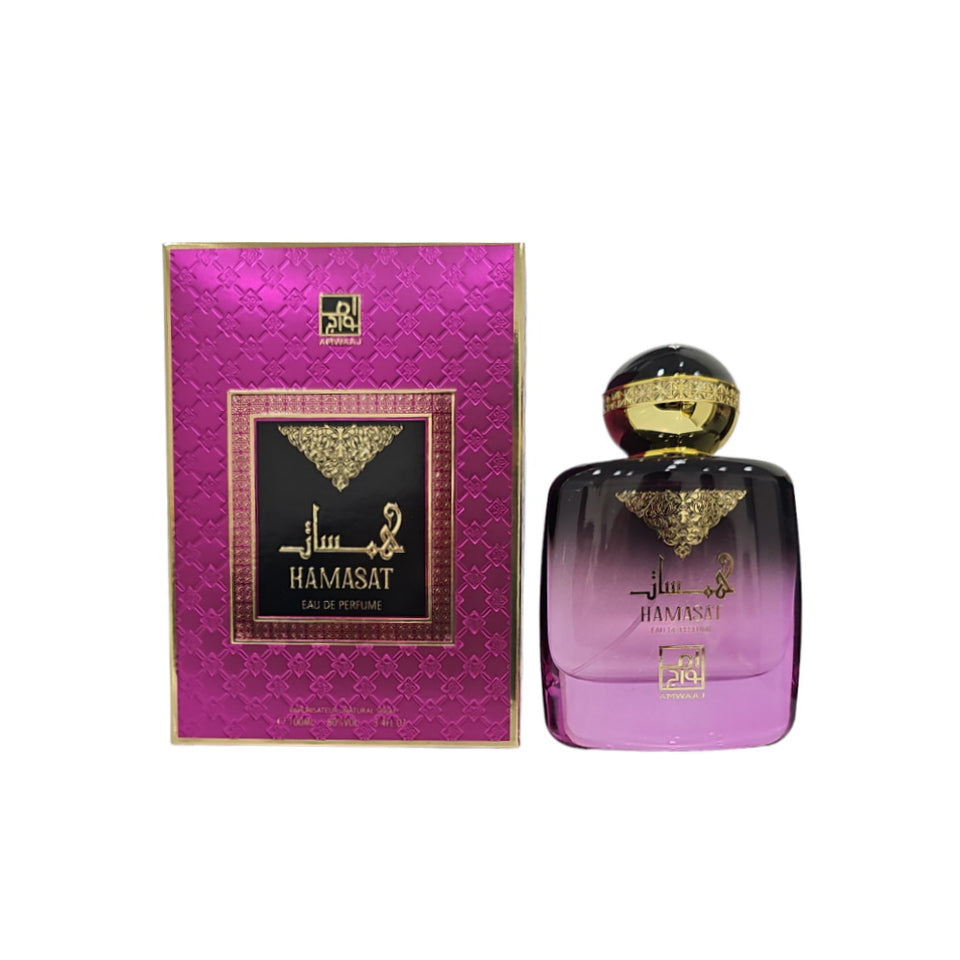 Amwaaj Hamasat 3.4 oz / 100 ml EDP Unisex's Spray