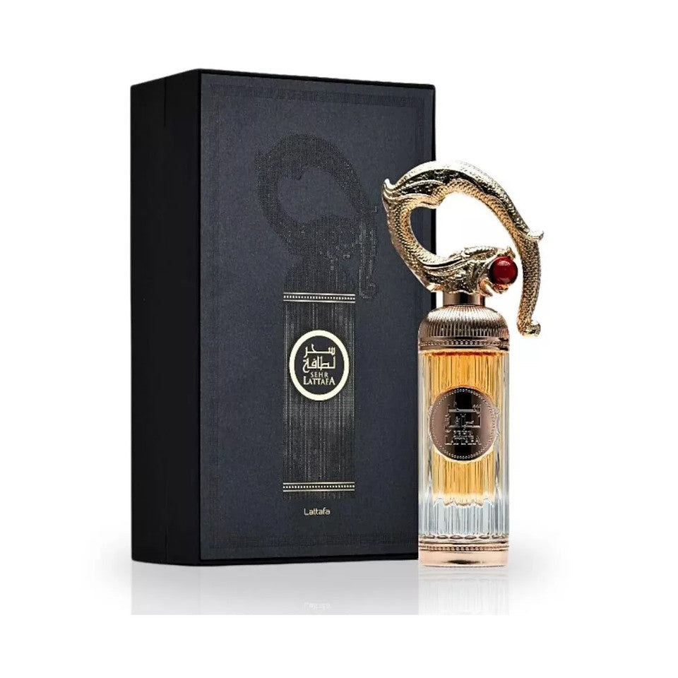 Lattafa Sehr Eau de Parfum Spray for Unisex, 3.4 Ounce