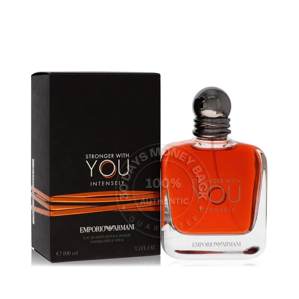 EMPORIO ARMANI STRONGER WITH YOU INTENSELY 3.4 EDP SP FOR MEN