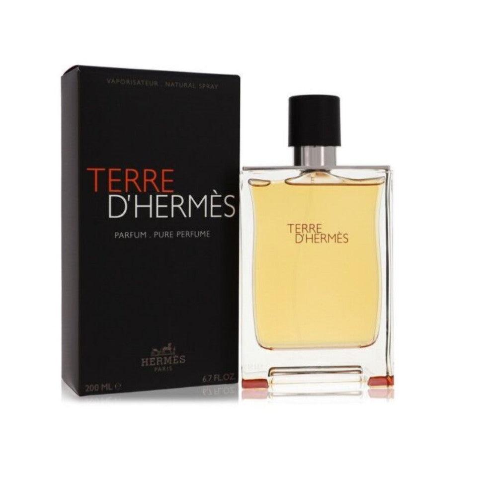 Hermes Terre D'Hermes Parfum 6.7 oz / 200 ml Spray Men (NOT SEALED)