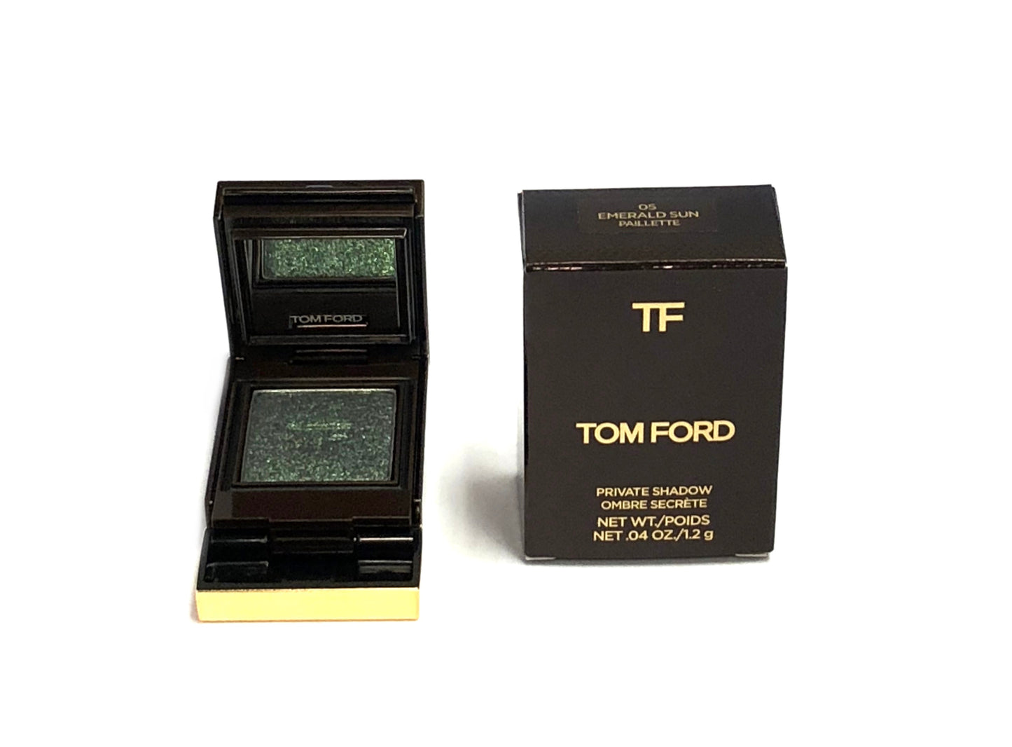 Tom Ford Private Shadow 05 Emerald Sun Paillette 0.04 oz / 1.2 gm Women