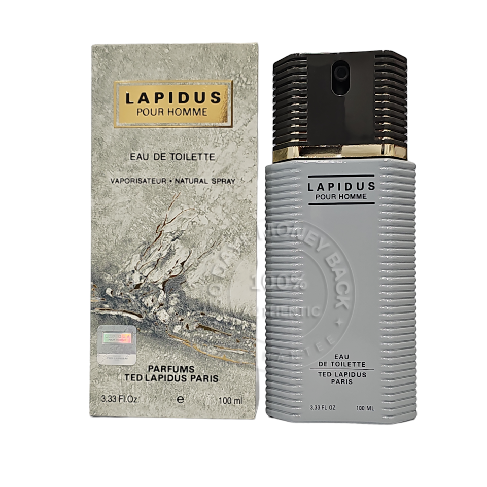 Lapidus By Ted Lapidus For Men. Eau De Toilette Spray 3.3 Ounces (Pack of 3)