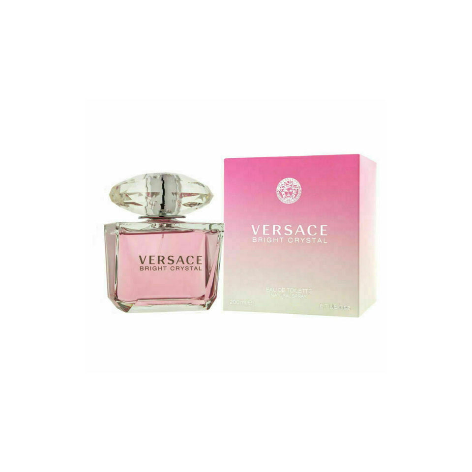 Versace Bright Crystal EDT 6.7 oz Women Spray (Not Sealed)