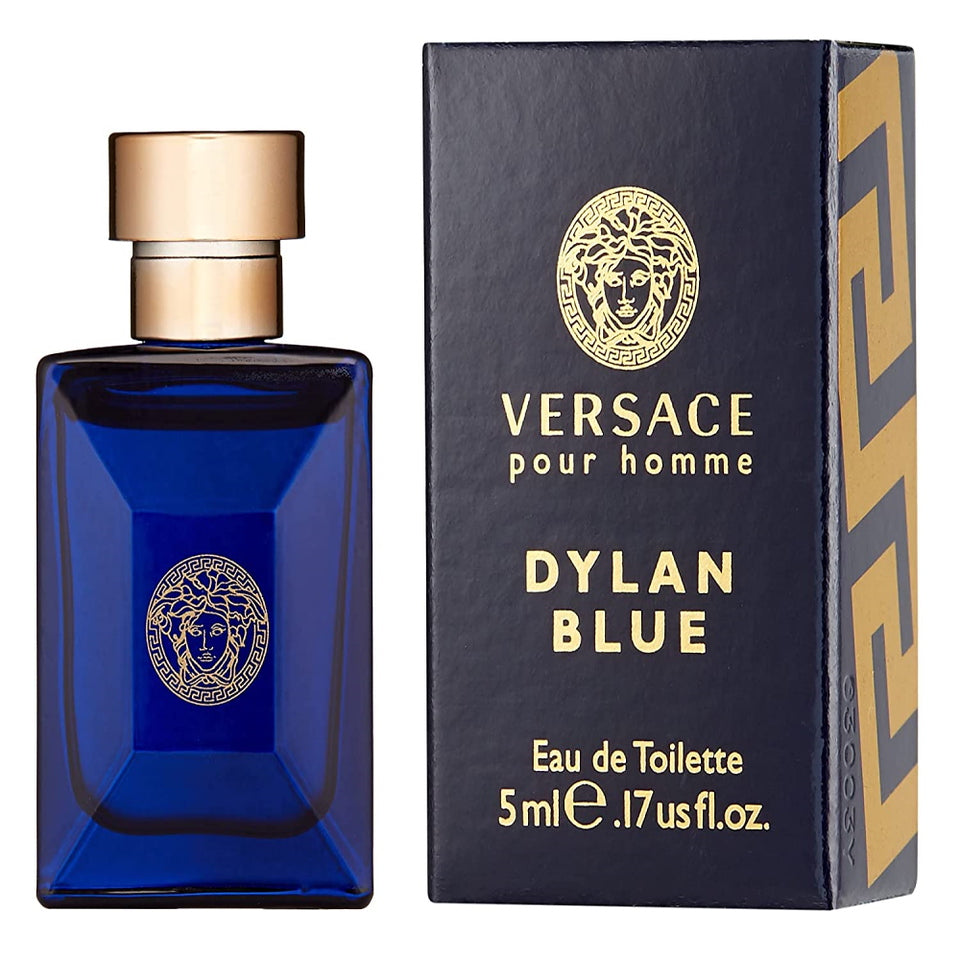 Versace Dylan Blue EDT 0.17 oz / 5 ml Splash for Men