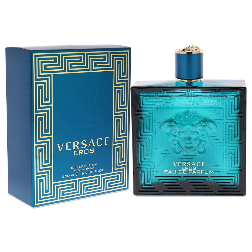 Versace Eros Eau de Parfum 6.7 oz / 200 ml Spray For Men-NOT SEALED