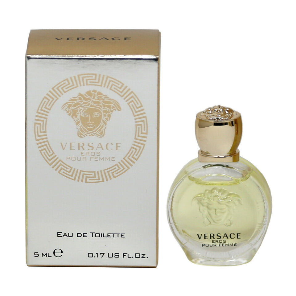 Versace Eros Pour Femme Eau de Toilette 0.17 oz / 5 ml Splash