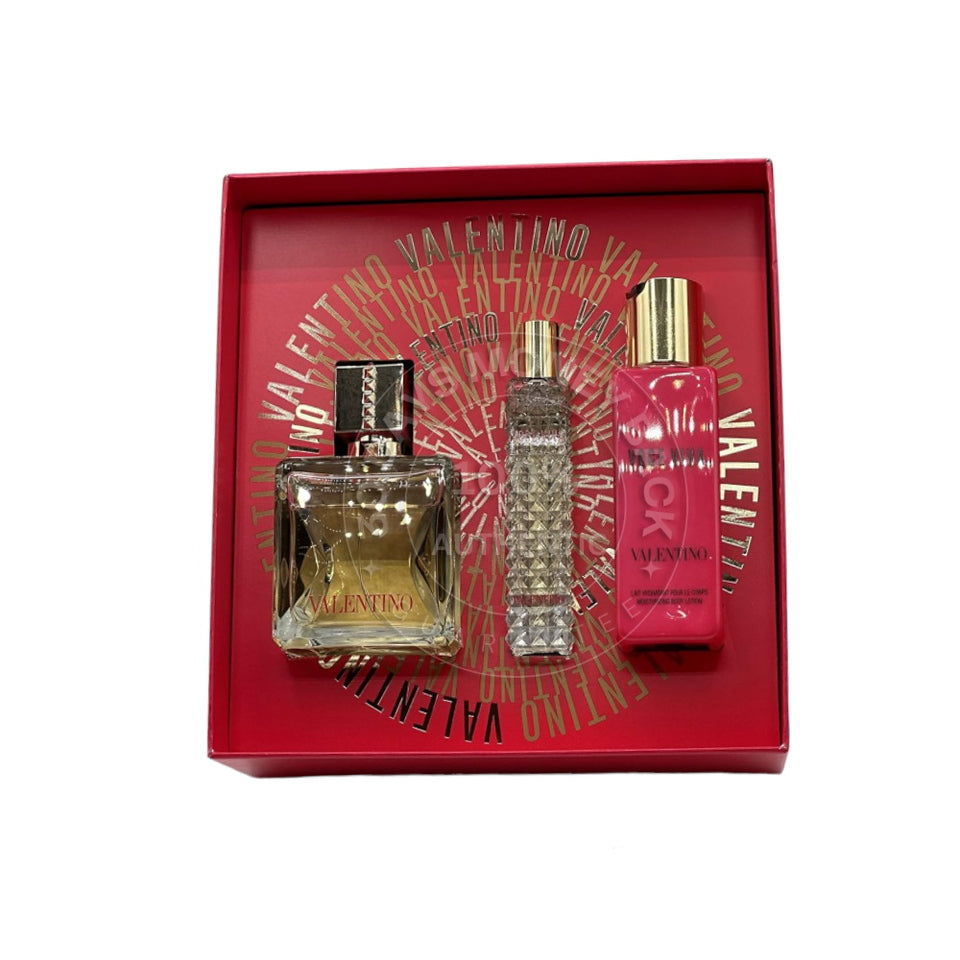 Valentino Voce Viva Eau de Parfum 3PCS Gift Set For Women