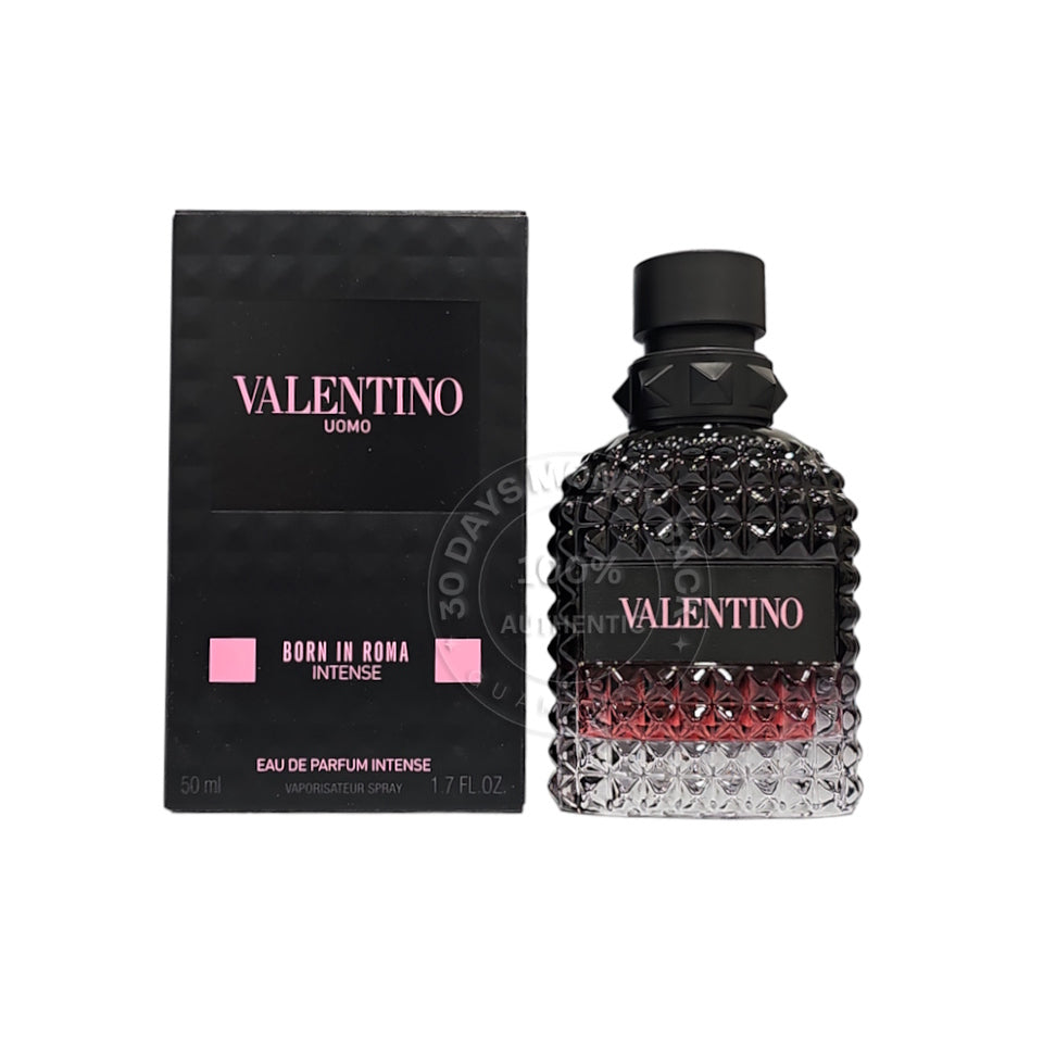 Valentino Uomo Born In Roma Intense 1.7 oz Eau De Parfum Intense Damaged Box