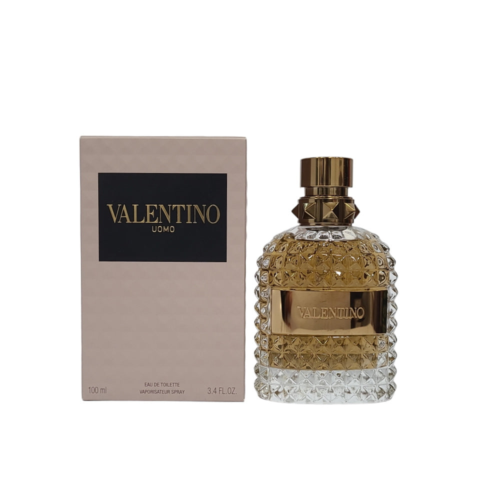 Valentino Uomo Eau De Toilette 3.4 oz / 100 ml Spray For Men - Not Sealed