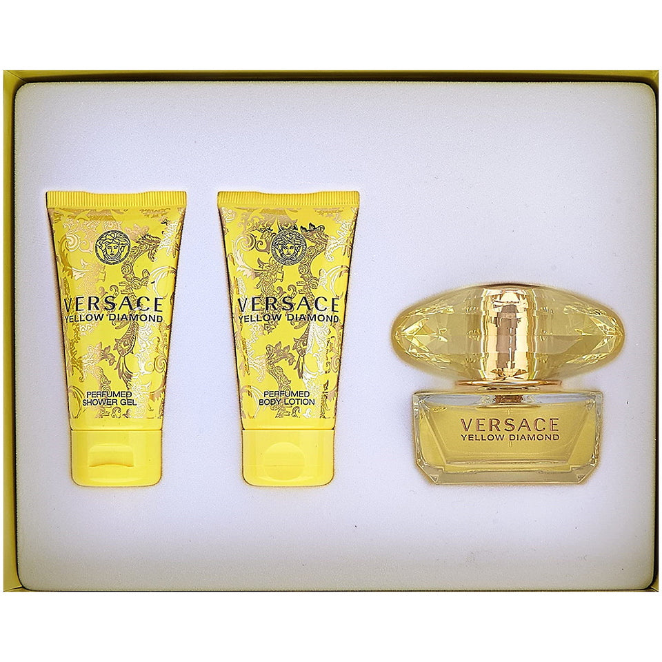 Versace Yellow Diamond Eau de Toilette 3PCS Gift Set
