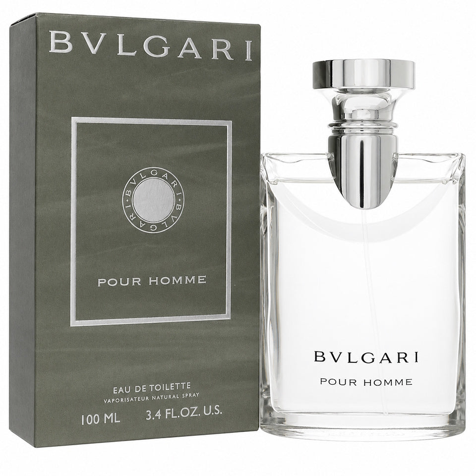 Bvlgari Pour Homme by Bvlgari for Men 3.4 oz/100 ml Eau de Toilette Spray