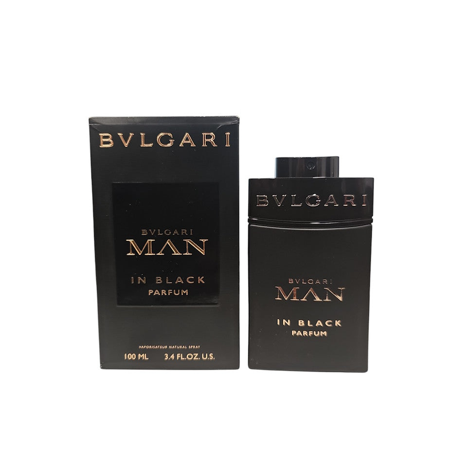 Bvlgari Man In Black PARFUM 3.4 oz/ 100 ml Spray For Men (Open Box)