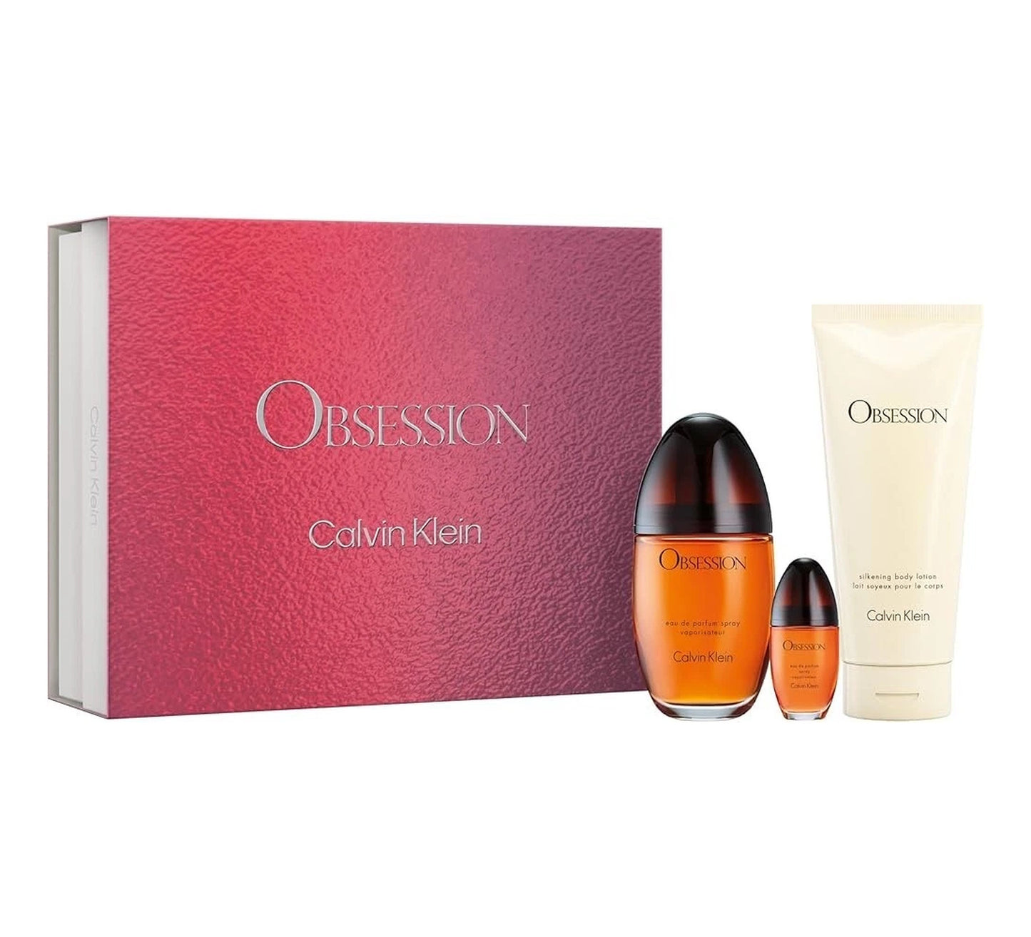 Calvin Klein Obsession 3 Piece Eau de Parfum Gift Set For Women