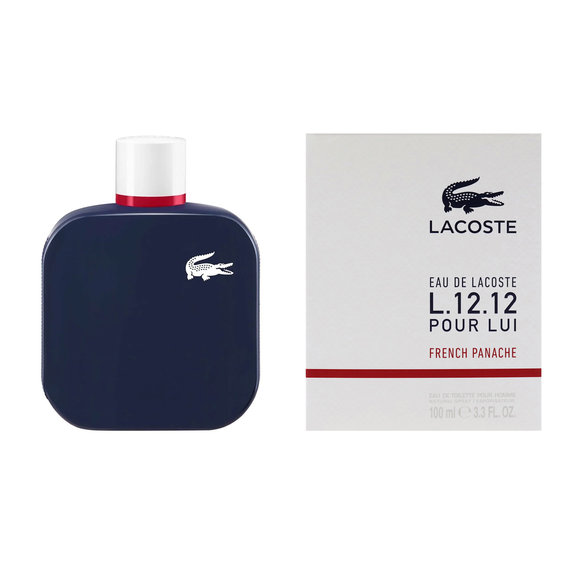 Lacoste L.12.12 French Panache Pour Lui EDT for Men 3.3 oz / 100 ml
