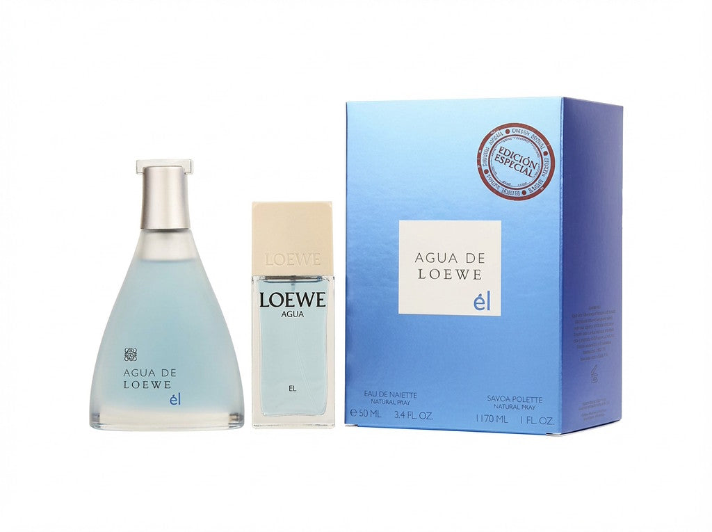 Agua De Loewe El by Loewe Eau De Toilette Gift Set for Men