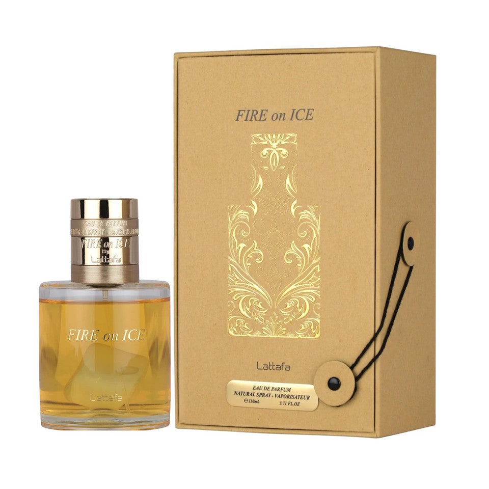 Fire on Ice Eau de Parfum by Lattafa – 3.7 oz (110 ml) Unisex Scent